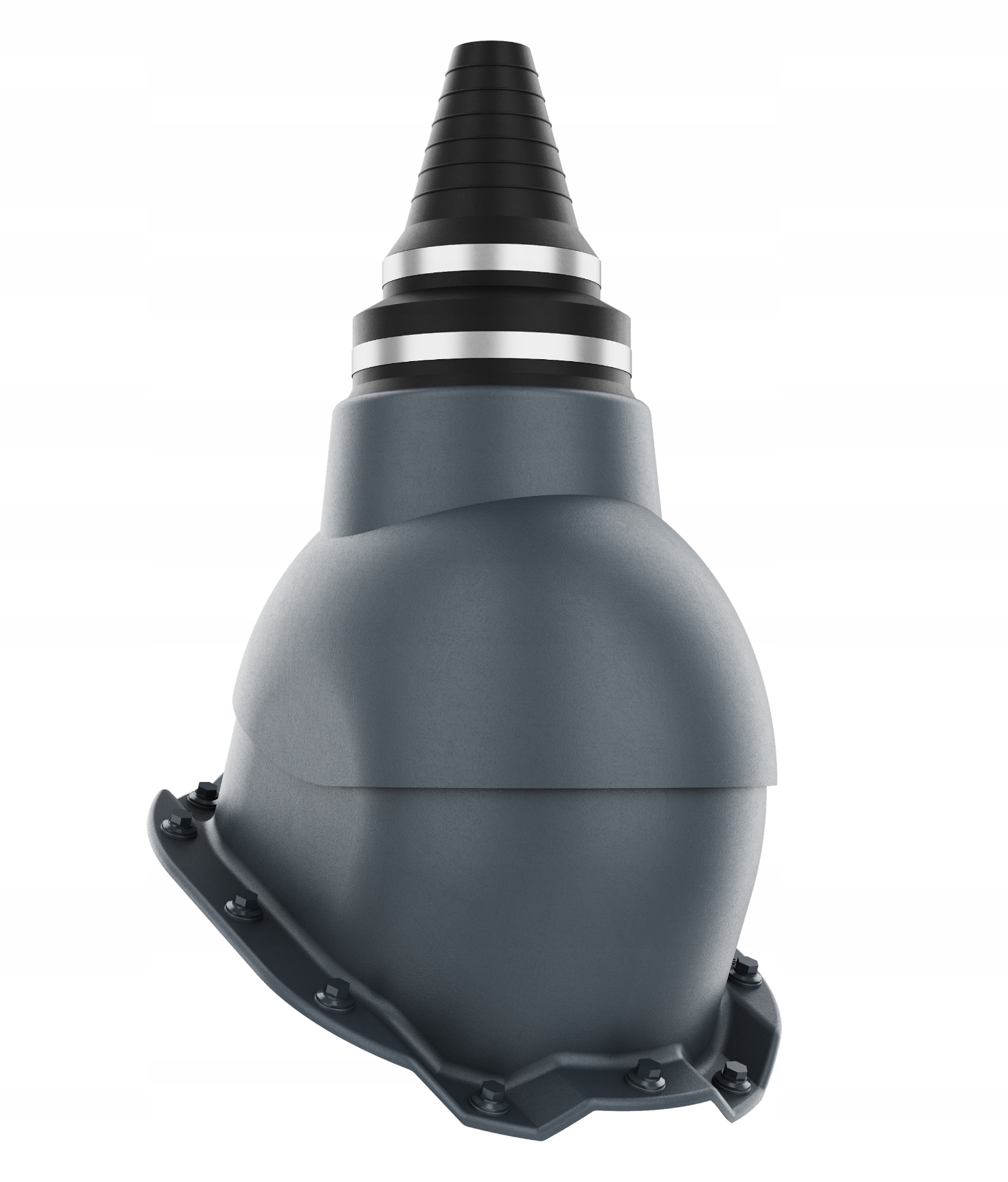 Anténní přechod, těsný přechod Trapez T14 Antracit 7016