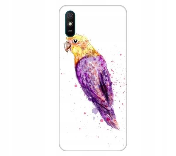 

Etui na telefon Xiaomi Redmi 9A Ptak papuga akware