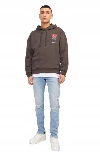 Jack And Jones Džíny Slim Glenn Modré Z Bavlny 33/32 N1C