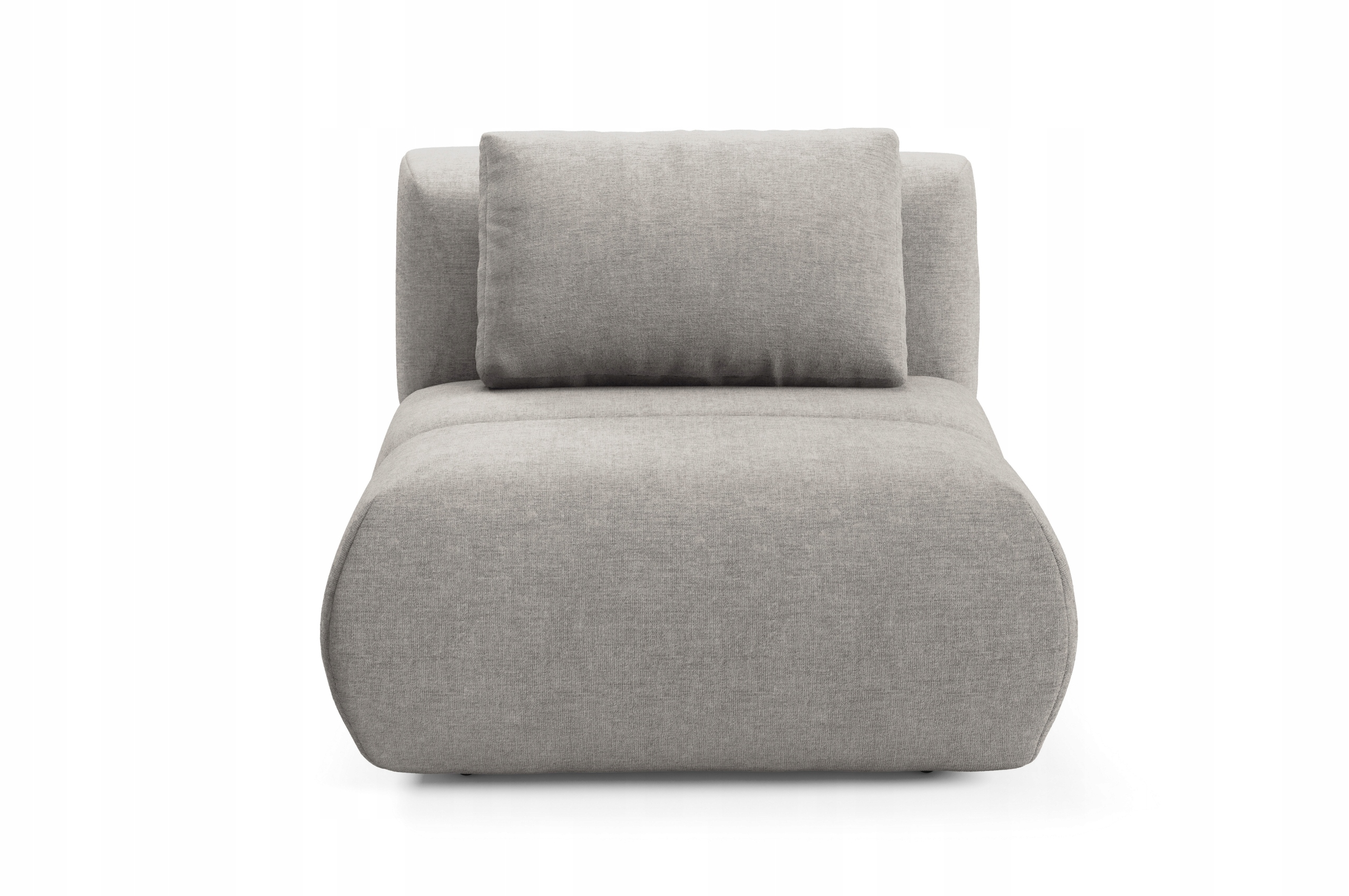 Křeslo Atomo do obývacího pokoje Pohodlné, Moderní styl, šenilová tkanina Béžová