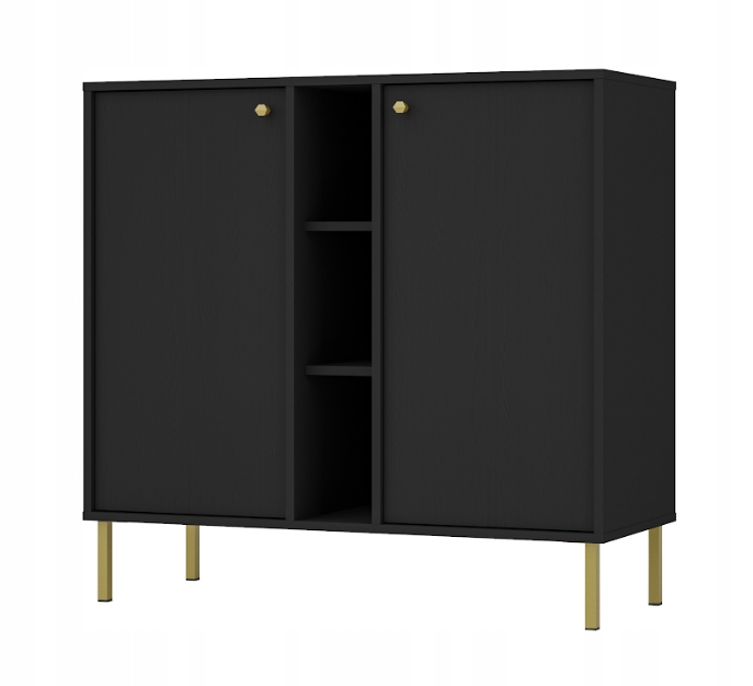 Nowoczesna Komoda 2 Drzwi TORO Beż 100 cm LP 3 kolory Marka Stolarz Lempert