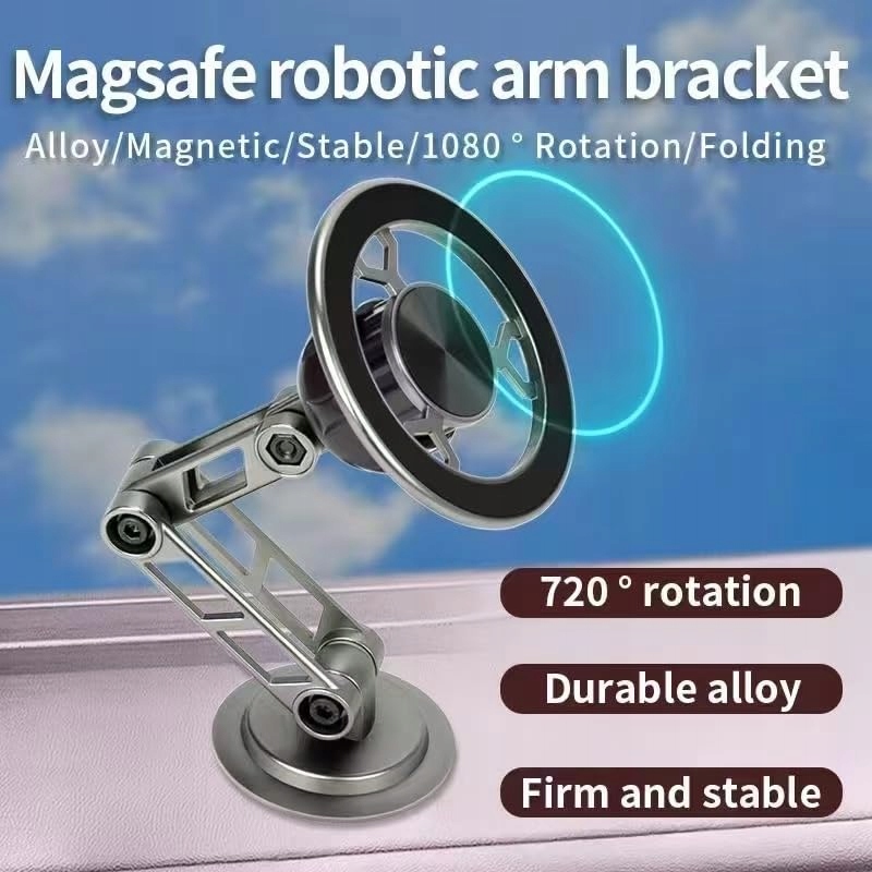 MAGSAFE Uchwyt Samochodowy Magnetyczny Do iPhone 15 14 13 12 Pro Max — miniatura 2