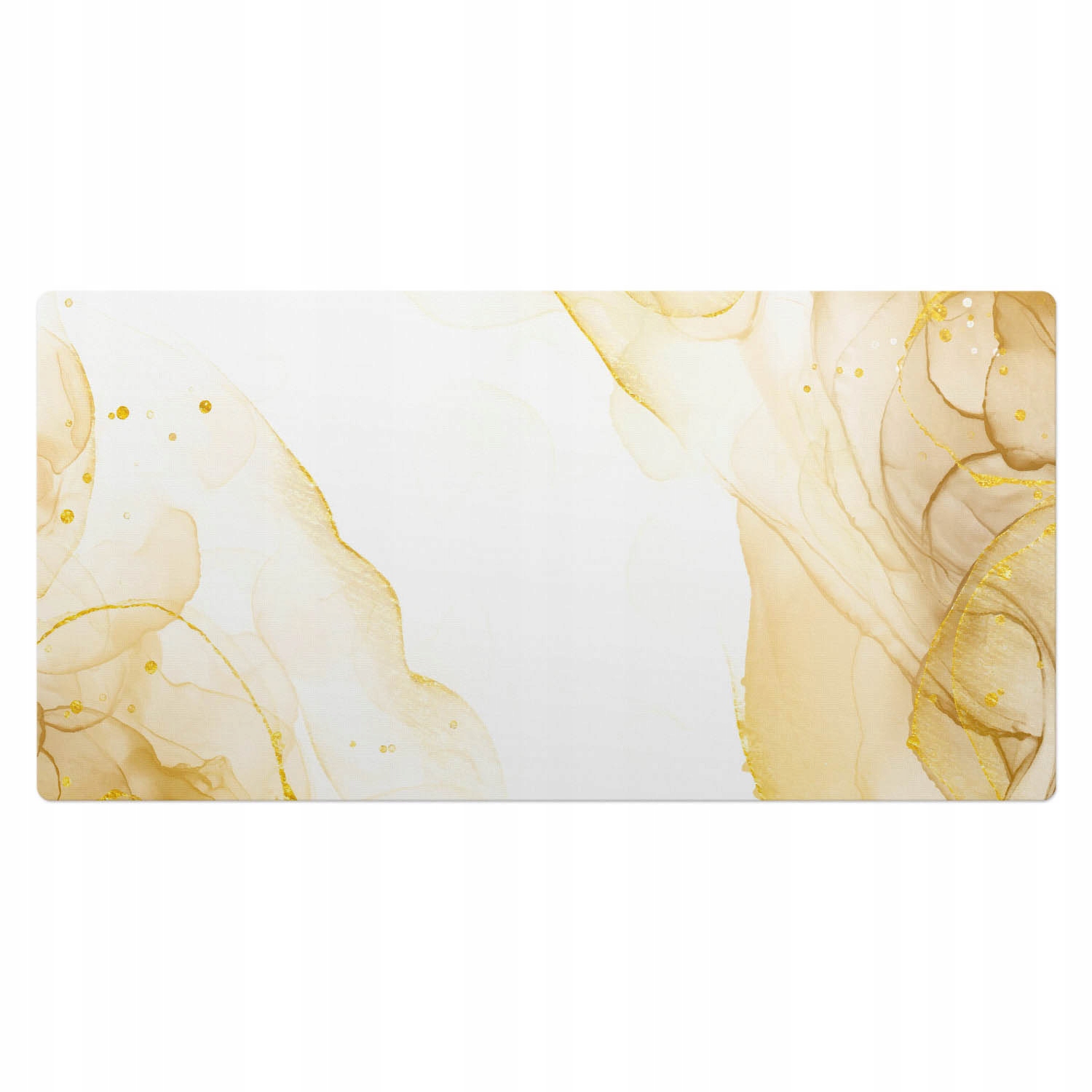 Ochranná podložka na stůl s grafikou Fluidové vlny v éterickém stylu 100 x 50 cm