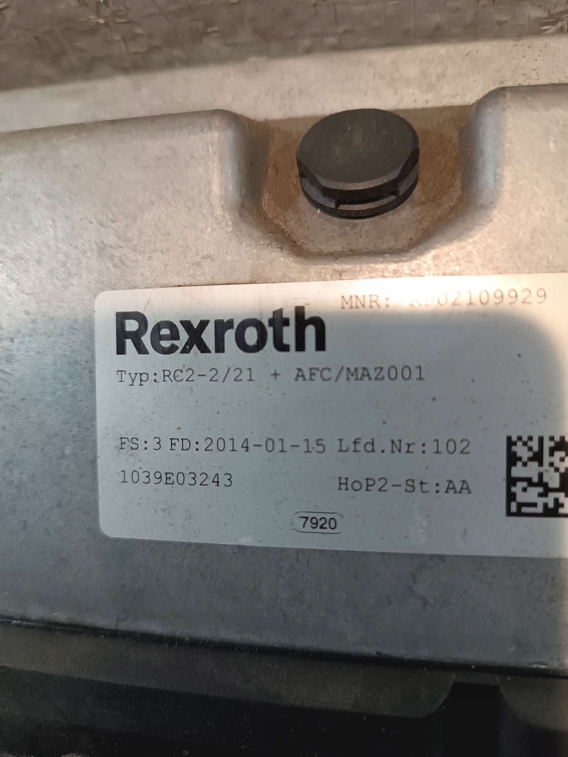 control unit computer module REXROTH R902109929