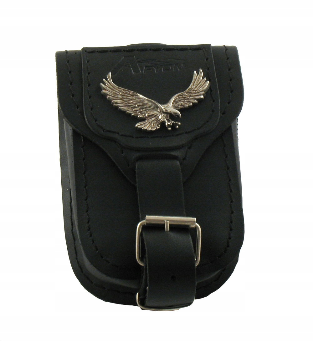 SKÓRZANY PORTFEL KIESZONKA SASZETKA ORZEŁ CHOPPER