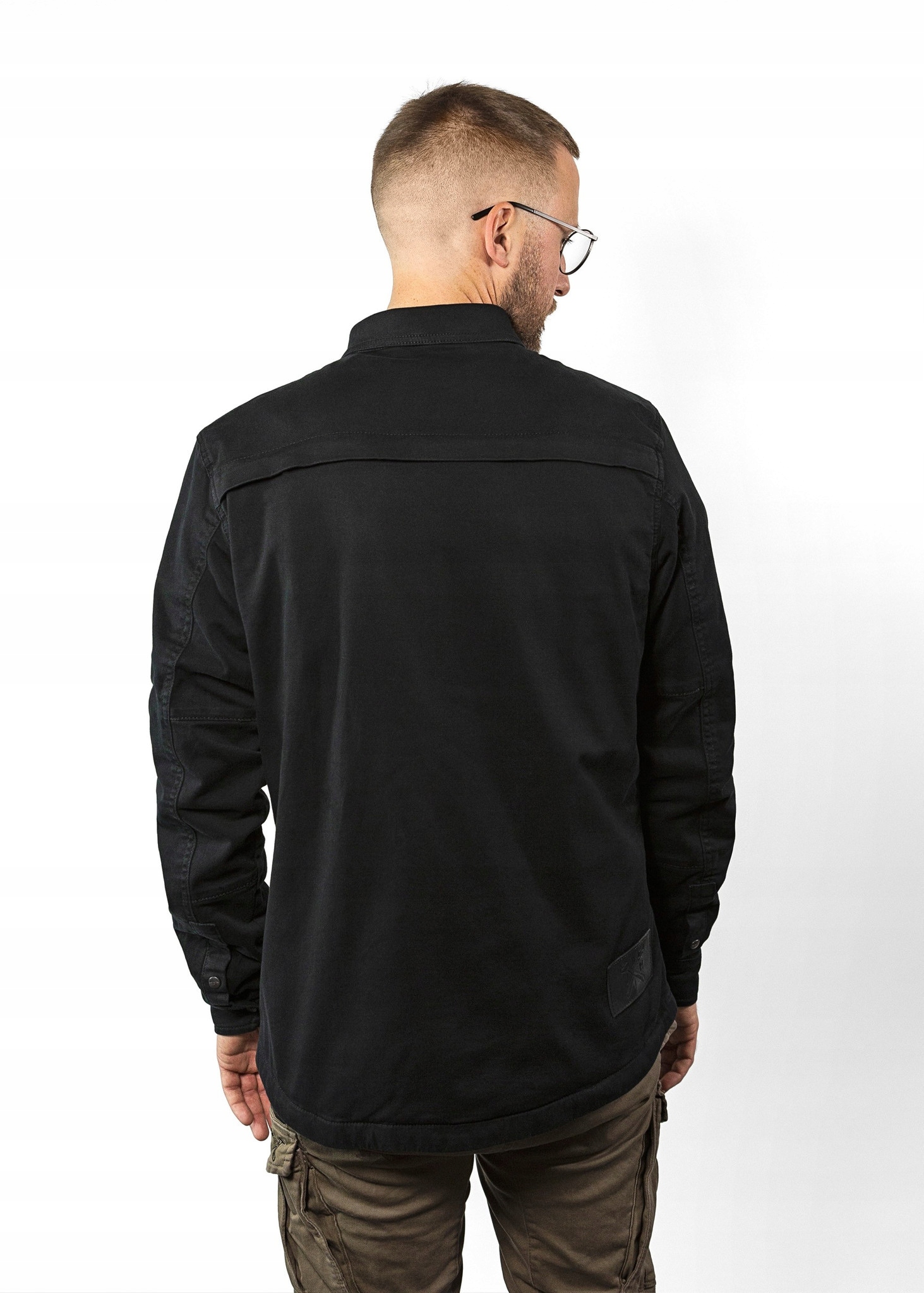 KOSZULA MOTOCYKLOWA JOHN DOE MOTOSHIRT S CZARNA Rozmiar S