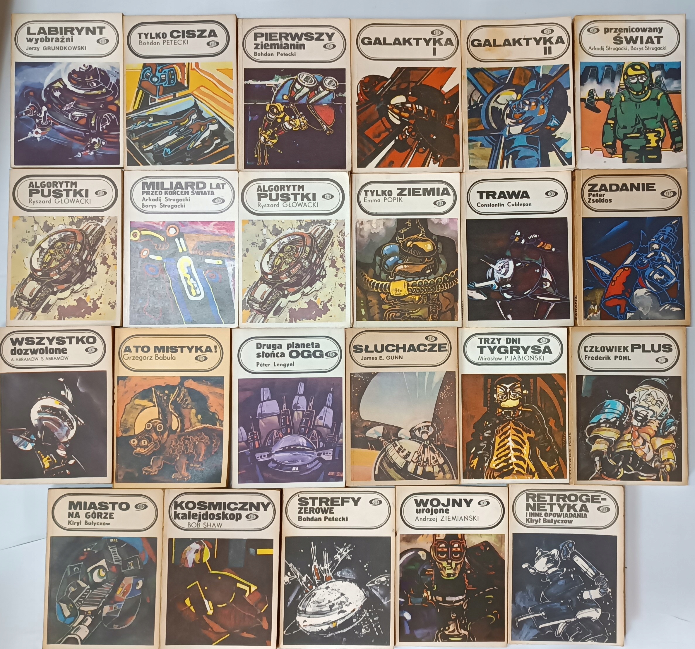 Fantastyka Przygoda Iskry Zestaw x23 PRL