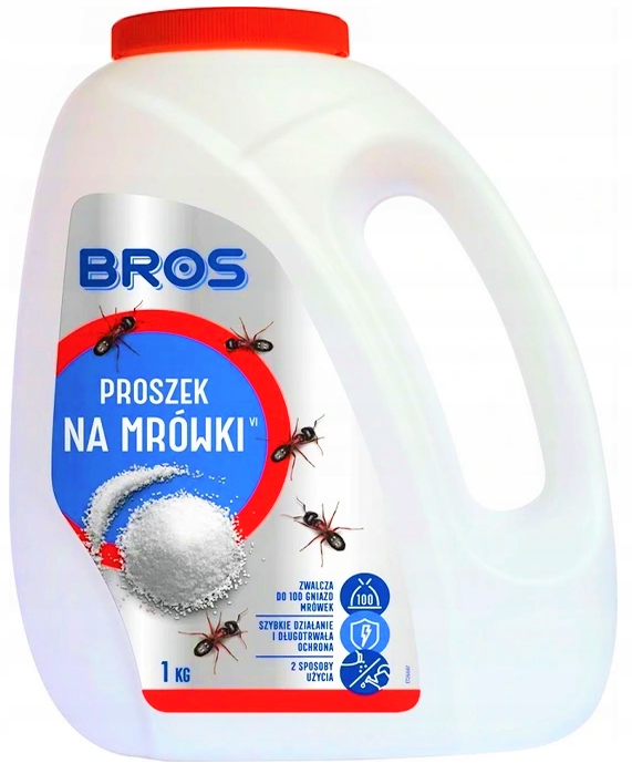 

Bros Proszek na mrówki 1kg Silny Likwiduje Gniazda