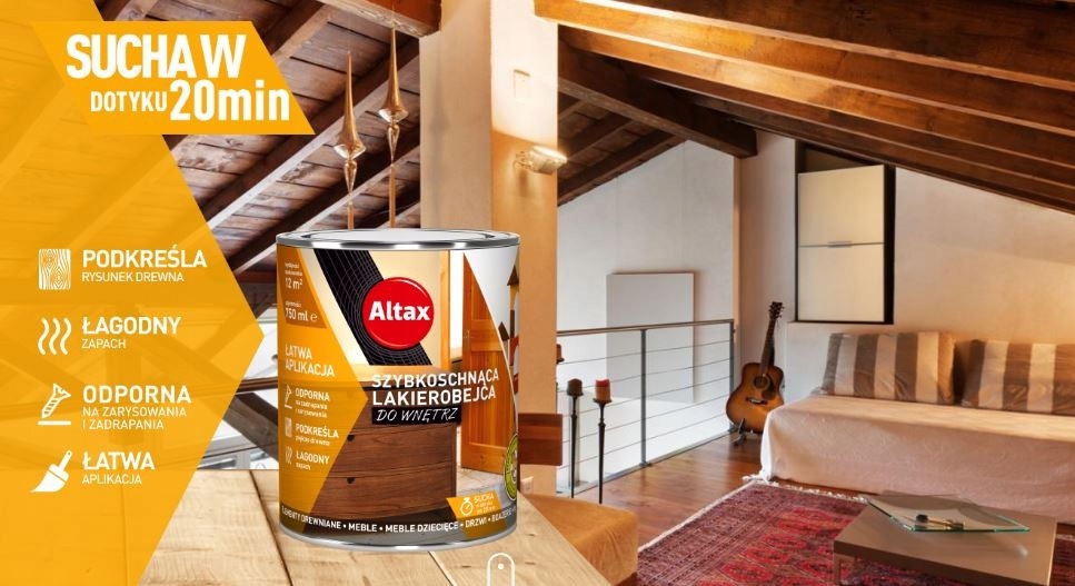 ALTAX Lakierobejca do Wnętrz 0,25l ANTRACYT Kod producenta 20033636