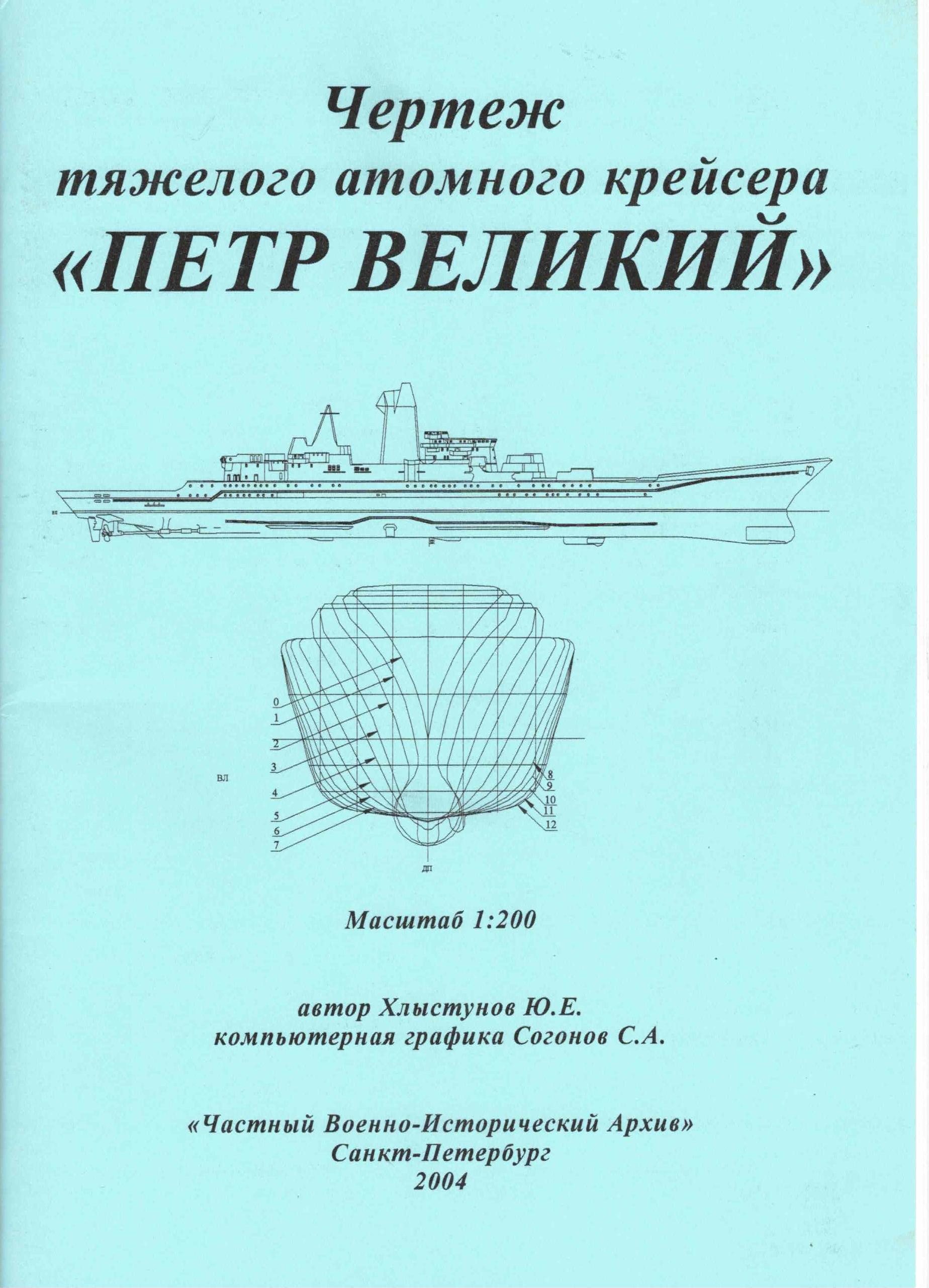 Rosyjska flota - ciężki krążownik atomowy &quot;Piotr Wielki&quot;
