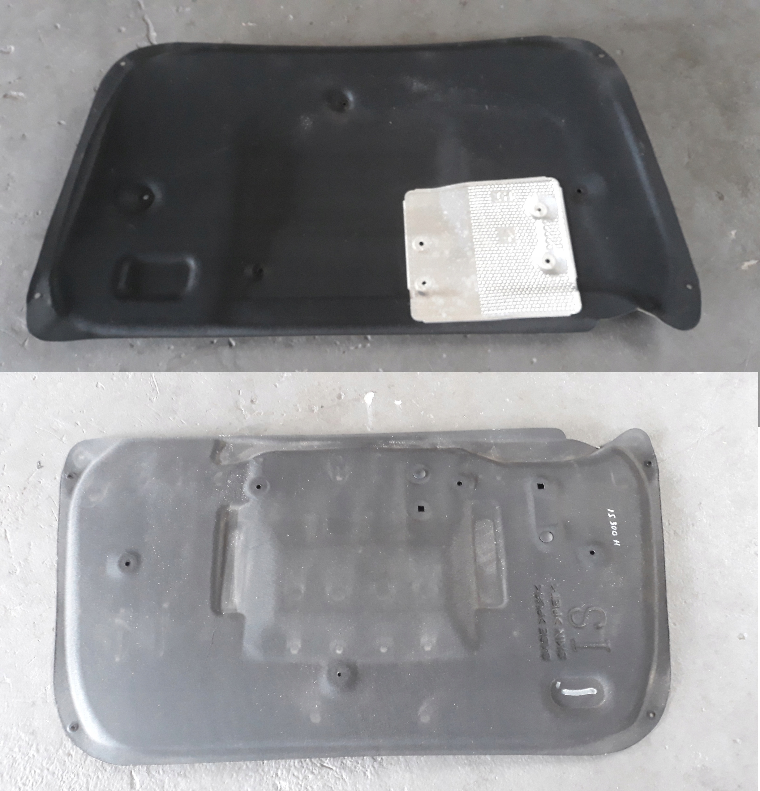 LEXUS IS III 300H 2013-ЗВУКОИЗОЛЯЦИЯ КАПОТА