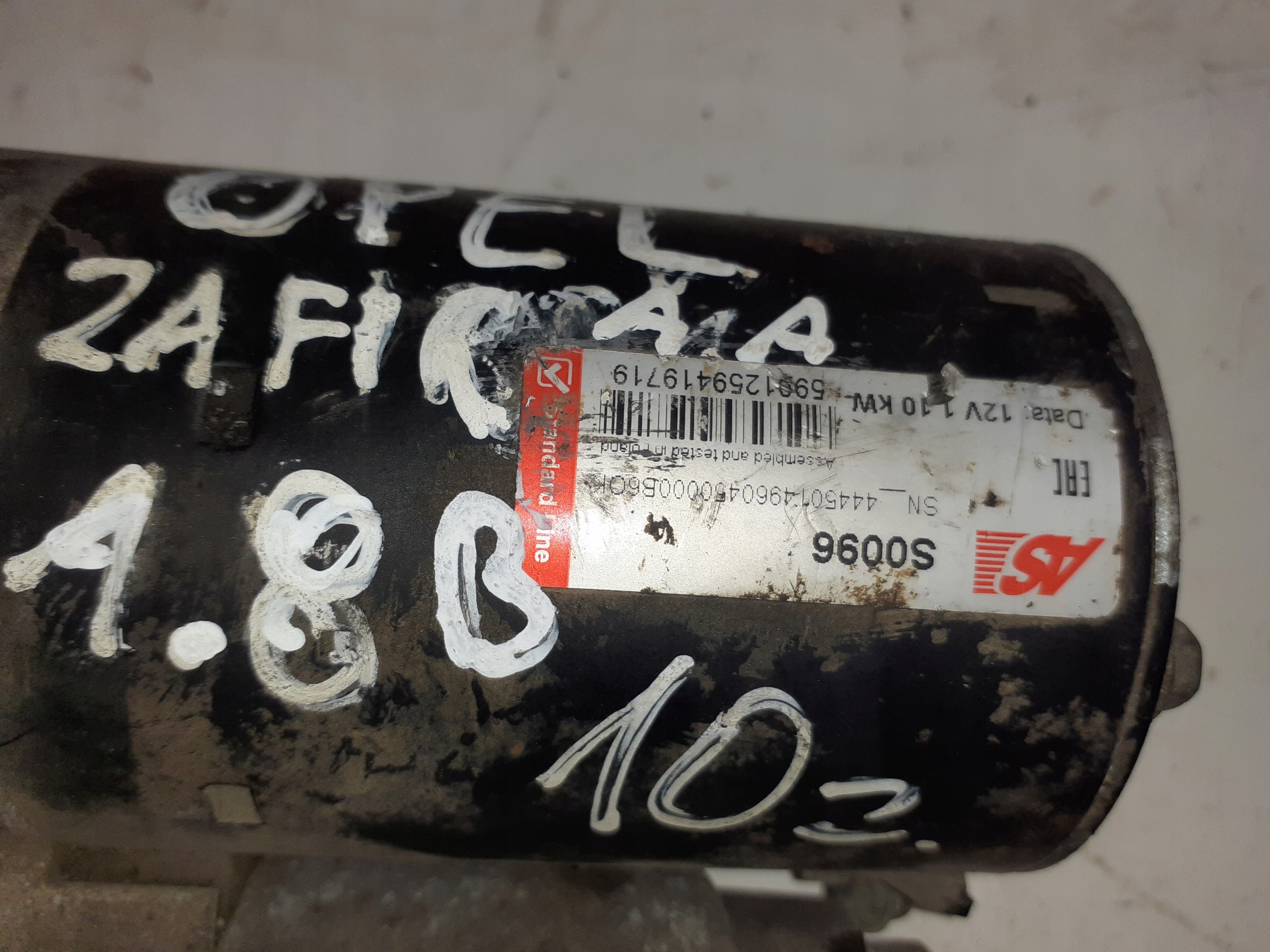 starter ZAFIRA A 1.8 16V 10z