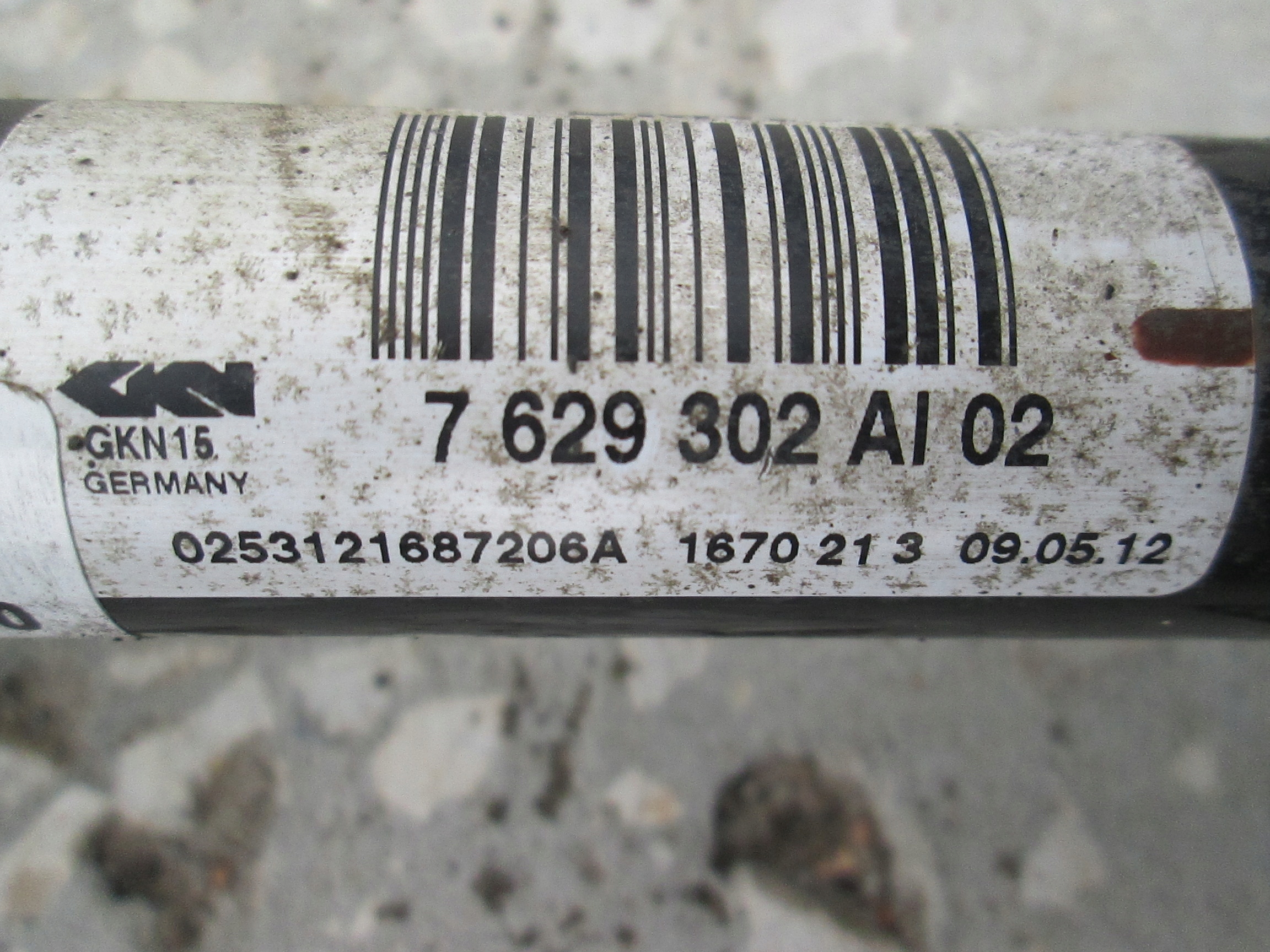 BMW F30 320 328 semi-axis rear left right joint