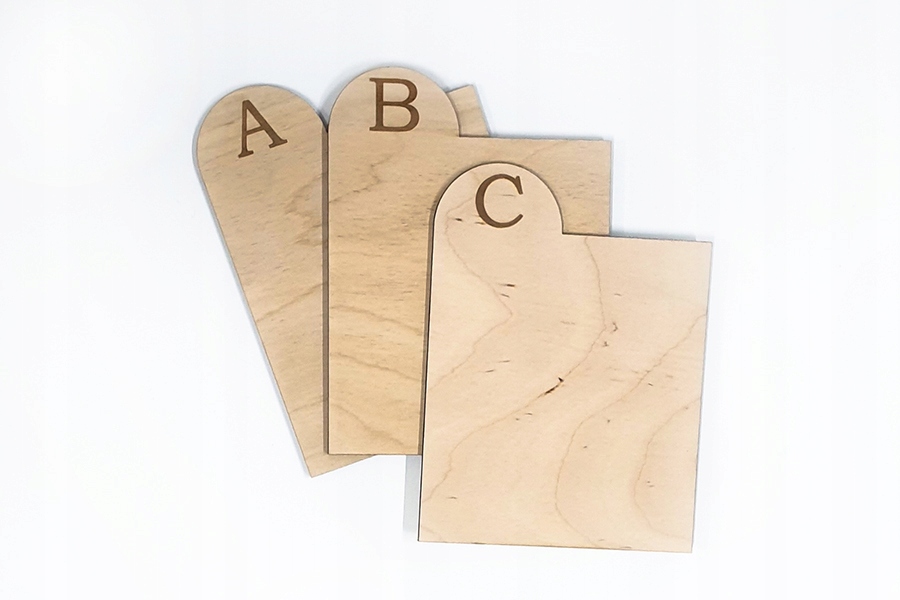 

Drewniane, alfabetyczne rozdzielacze do płyt CD