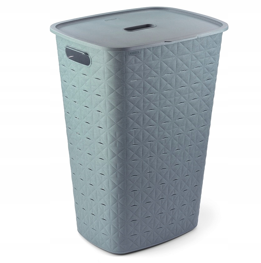 Kosz na pranie Softex 56 L niebieski Curver