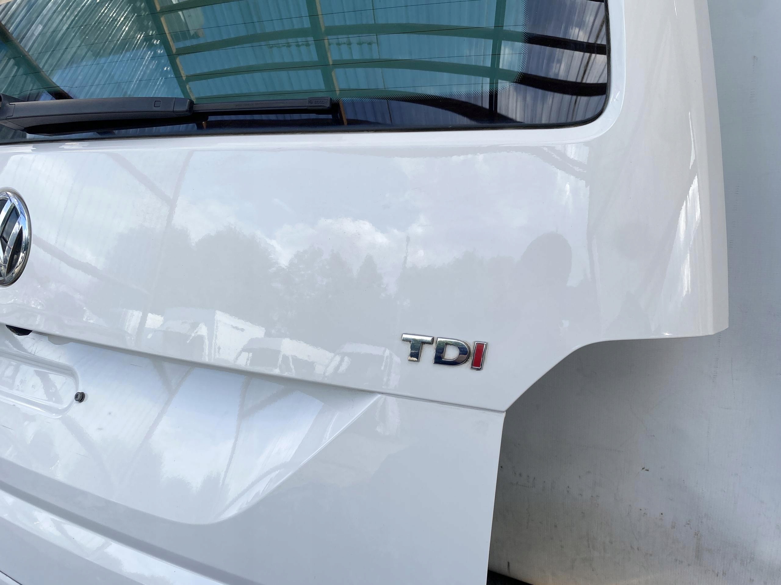 VW TRANSPORTER T6 MULTIVAN 15- boot doors BIALA ORYG LAKIER KAMERA reversing