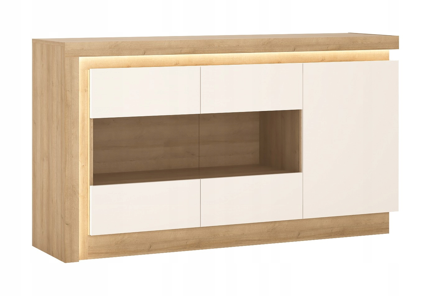 

Komoda Lyon jasny LYOK02 3D Meble Wójcik