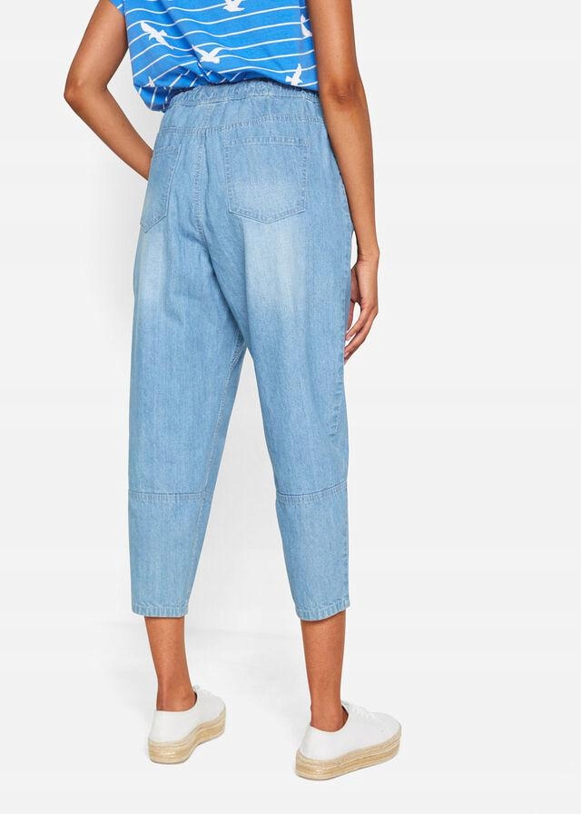 44 Bonprix JEANSY PROSTE Materiał dominujący bawełna