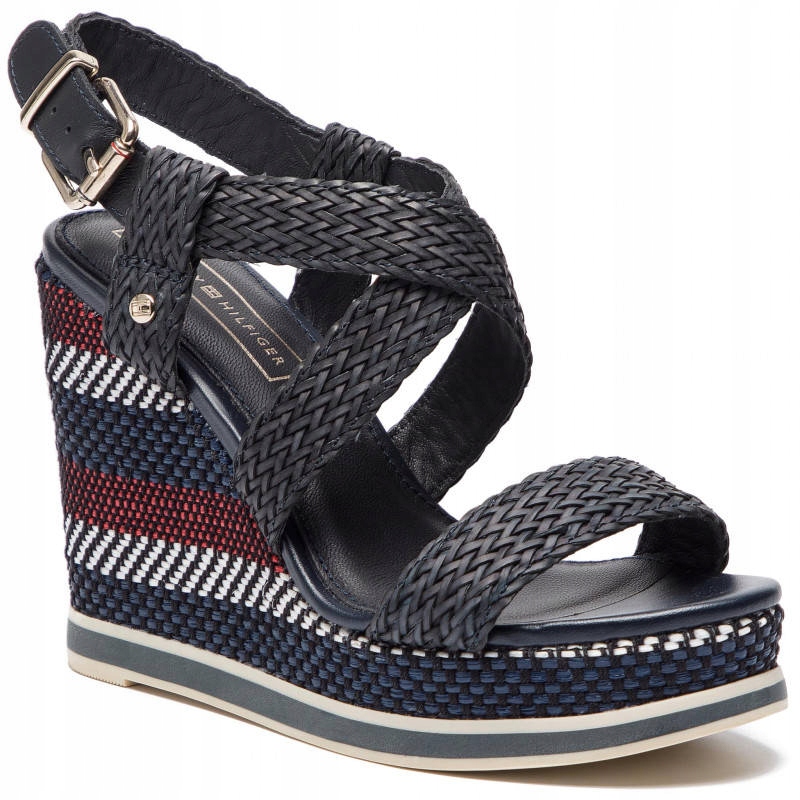 Espadrilky Tommy Hilfiger Raffia FW0FW03942