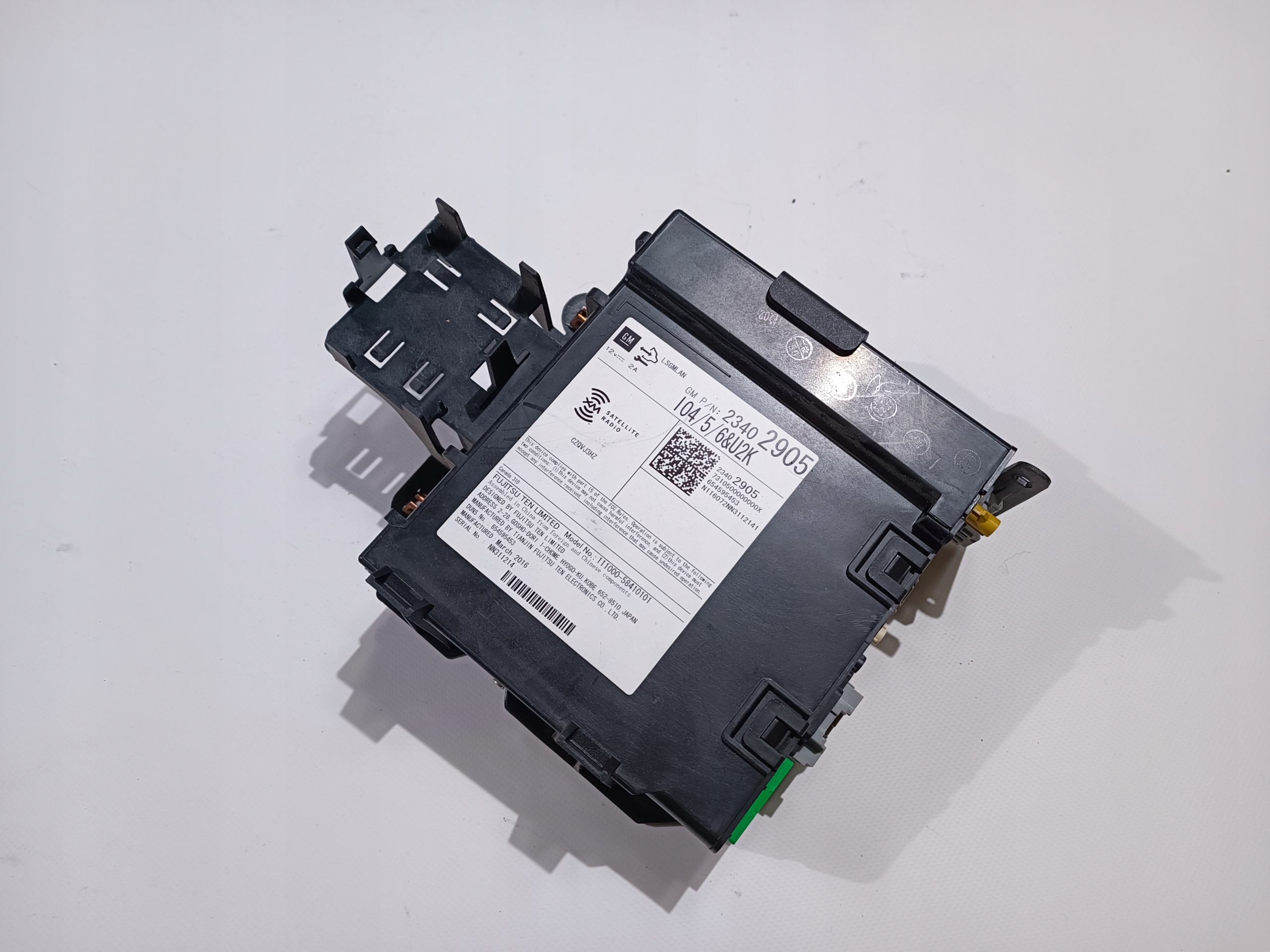 module control unit radia navigation devices Chevrolet Camaro 2016