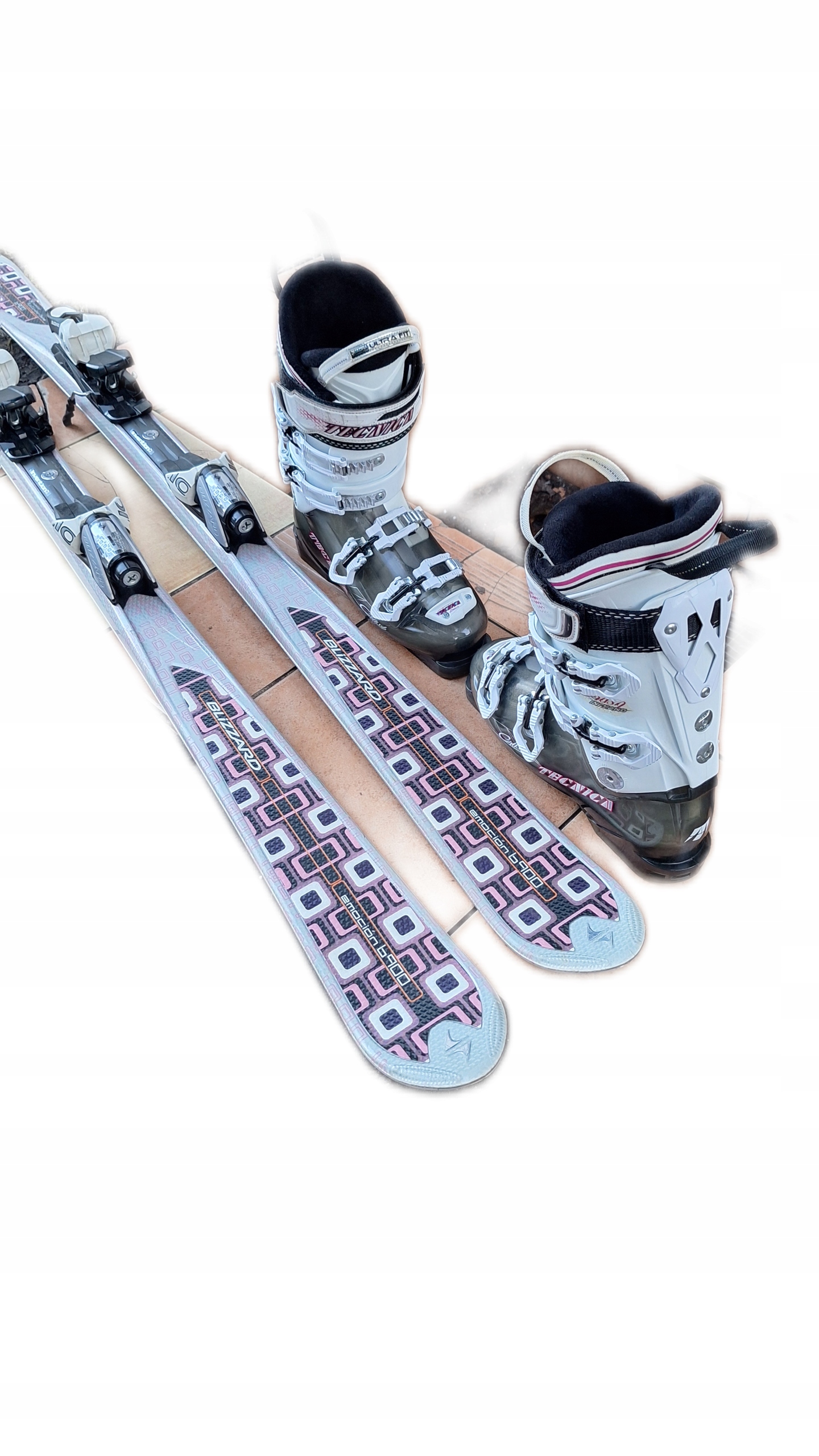 ŁADNE NARTY BLIZZARD 152cm + ŁADNE BUTY TECNICA