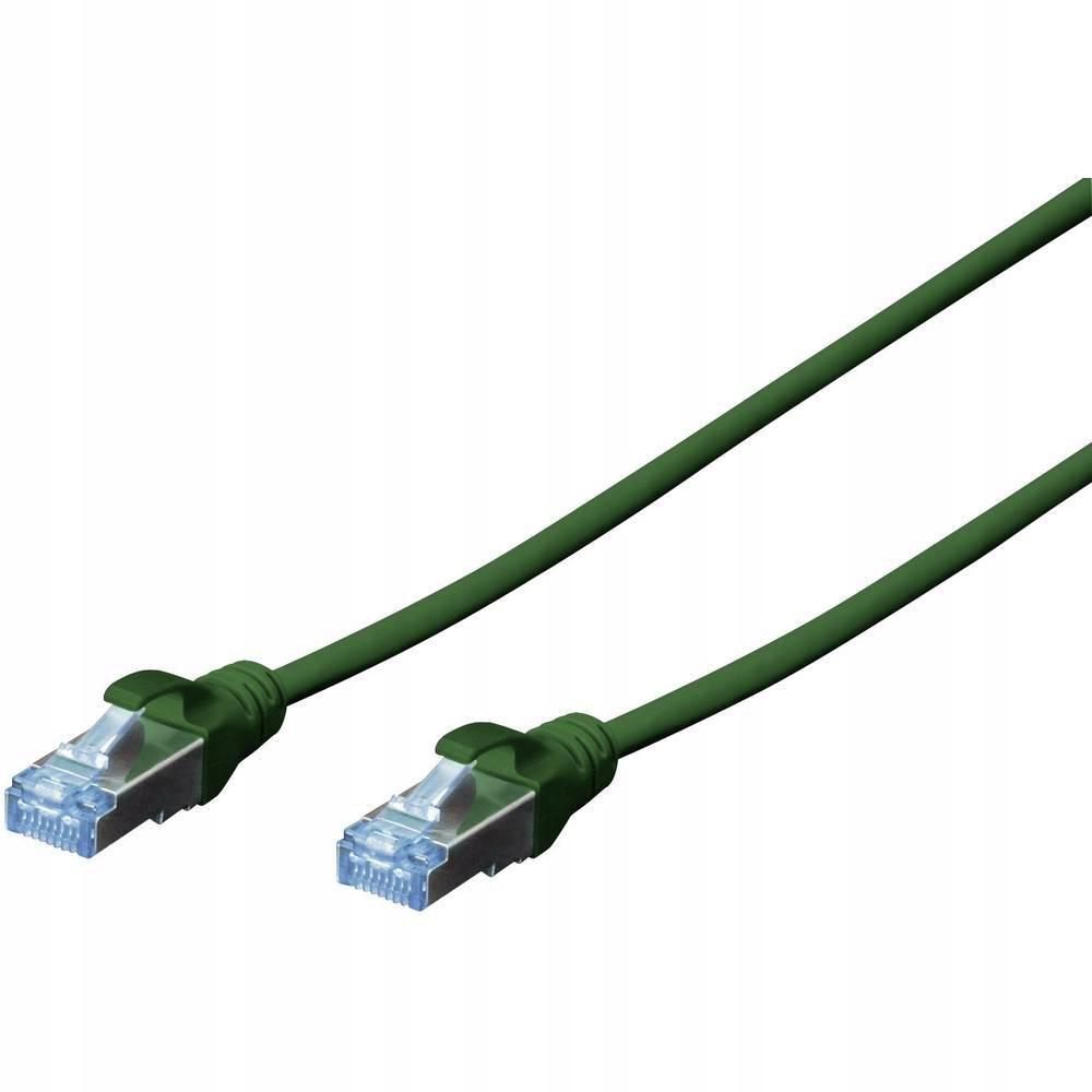 Digitus DK-1532-010/G kabel sieciowy 1 m Cat5e SF/UTP (S-FTP) Zielony