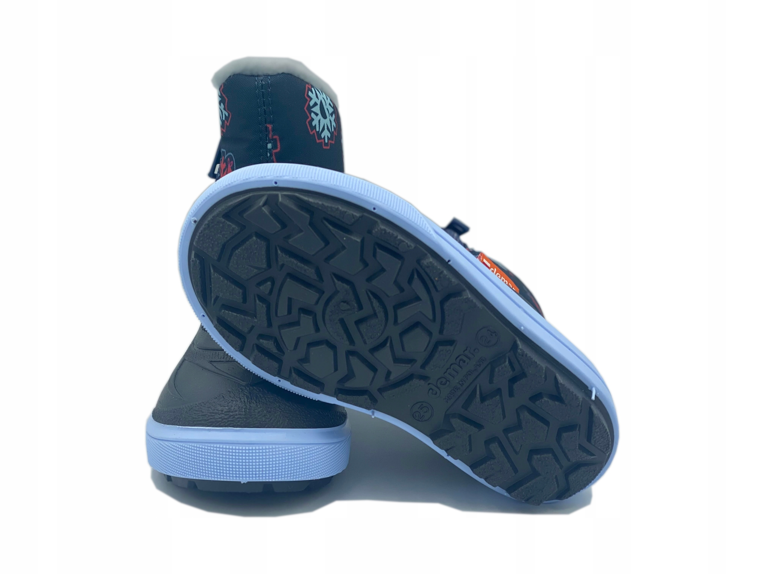 Demar Śniegowce Winter Light ocieplane TR 22/23 D Odcień granatowy