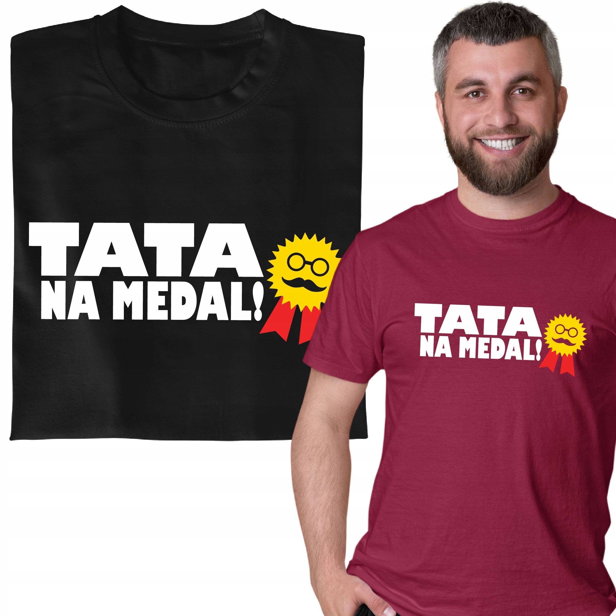 

Koszulka Bluzka Na Prezent Najlepszy Tata Tatuś