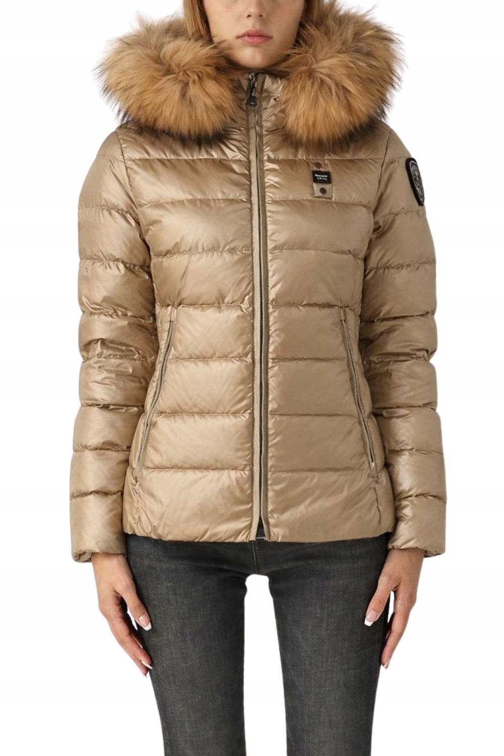 Blauer Hnědá dámská bunda Arcadia Short Jackets S