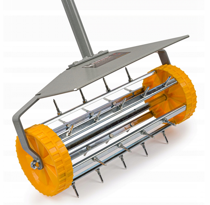 AERATOR RĘCZNY WERTYKULATOR WALCOWY DO TRAWY KOLCE Marka Powermat