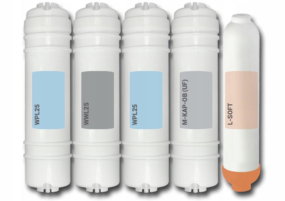 EXCITO-B-CLR-CRT-ALT : Zestaw wkładów do Aquafilter EXCITO-B z membraną