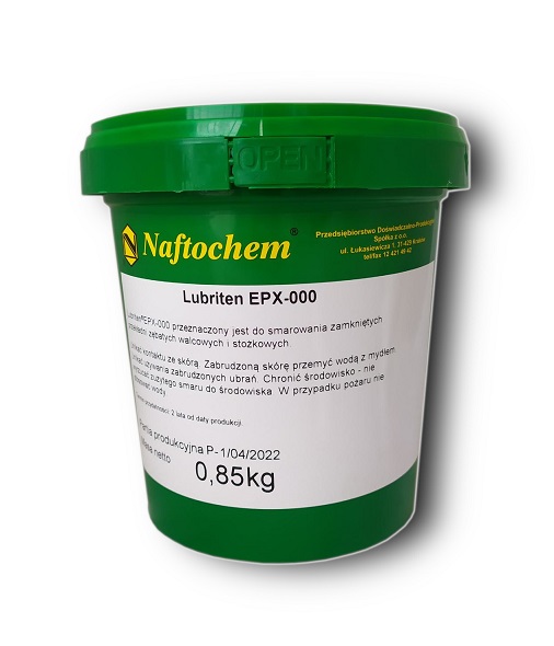 

Smar Przekładniowy Lubriten EPX-000 0,85 Naftochem