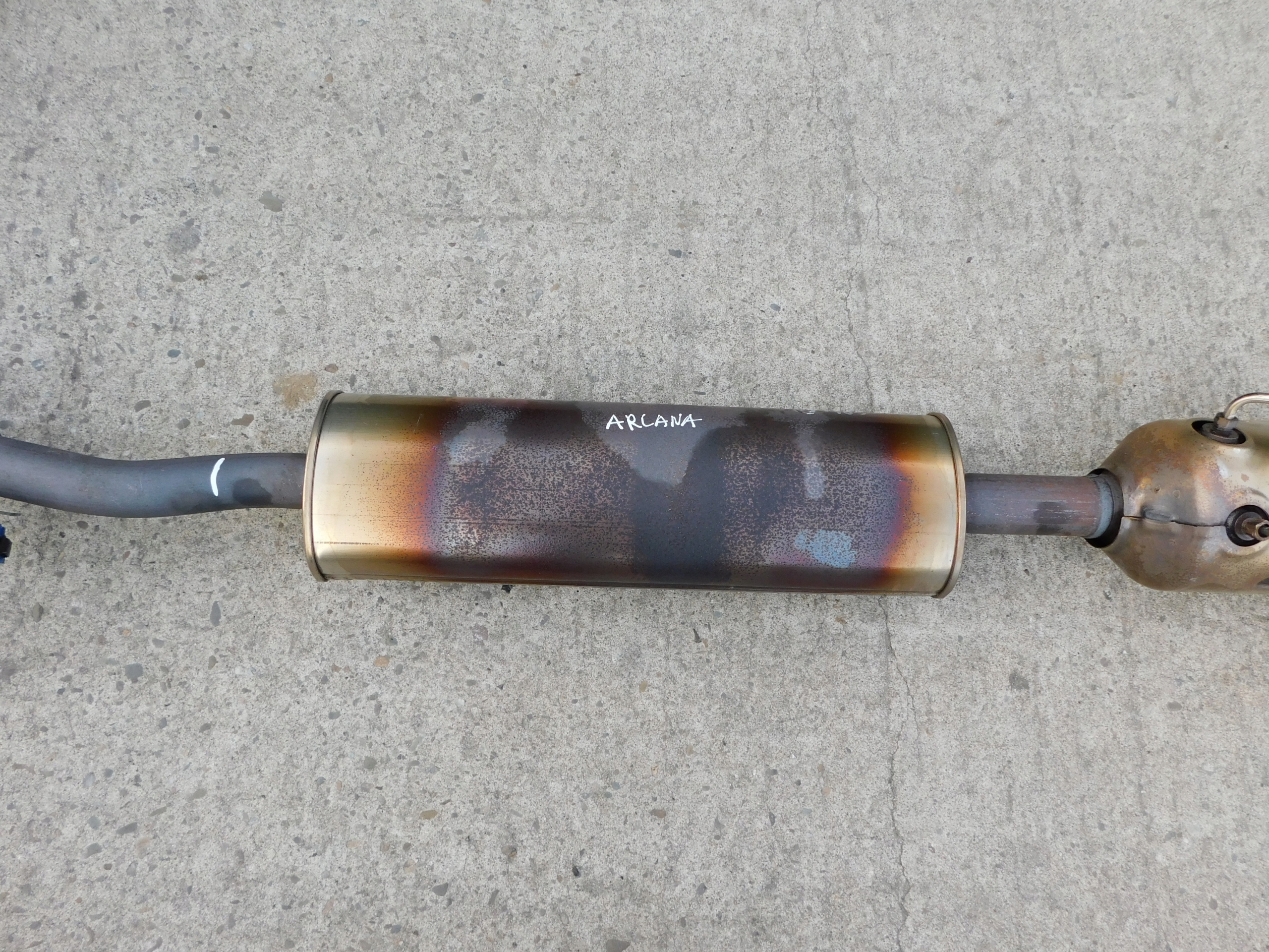 Renault Arkana DPF catalyst complete uklad exhaust OEM