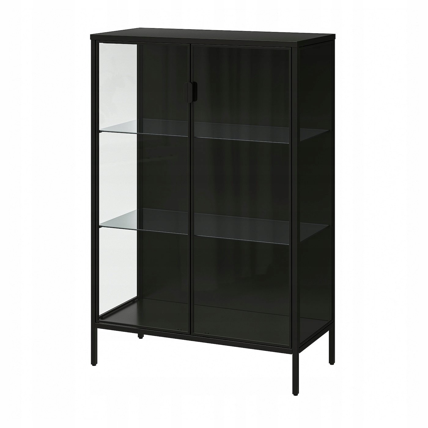 Ikea Rudsta Witryna, antracyt, 80x37x120 cm