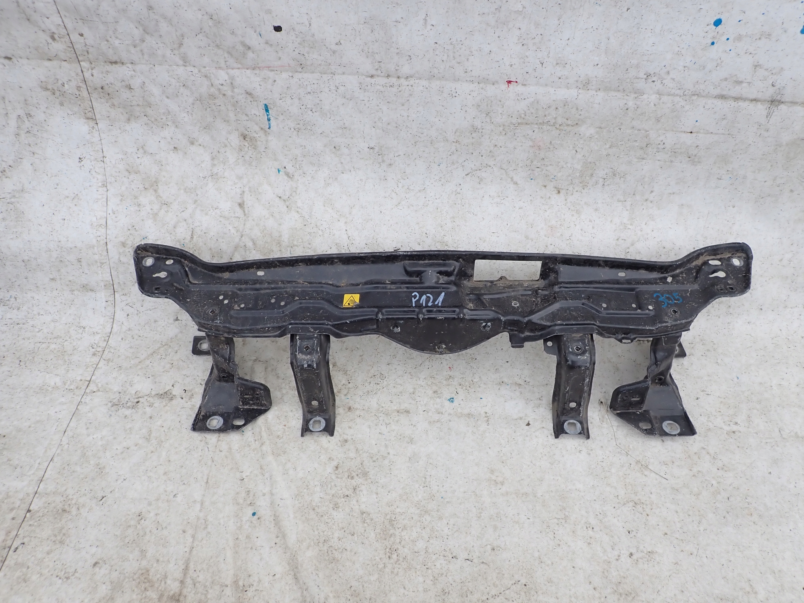 ALFA ROMEO 147 LIFT 04- support panel for radiators pillar front
