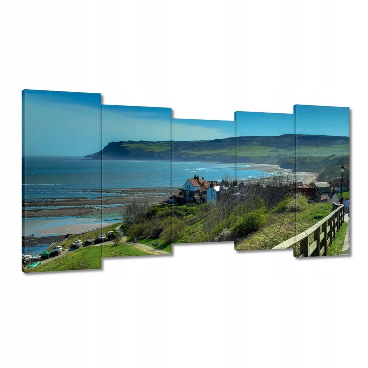 Obrazy 150x80 Pobřežní krajina