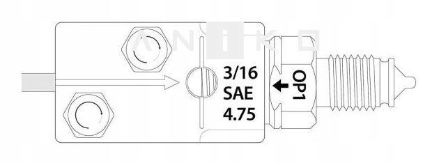 PRASKA DO ZARABIANIA PRZEWODOW DIN SAE A ROG203 EAN 5903802808506