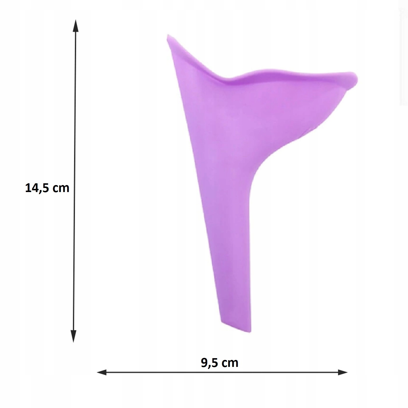 LEJEK DLA KOBIET DO SIKANIA NA STOJĄCO UNIRELKA Wysokość 14 cm