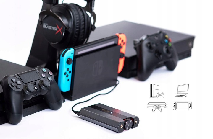 ZEWNĘTRZNA KARTA DŹWIĘKOWA CREATIVE SOUND BLASTER X G6 DAC 5.1/7 32-BIT EAN (GTIN) 5390660192241