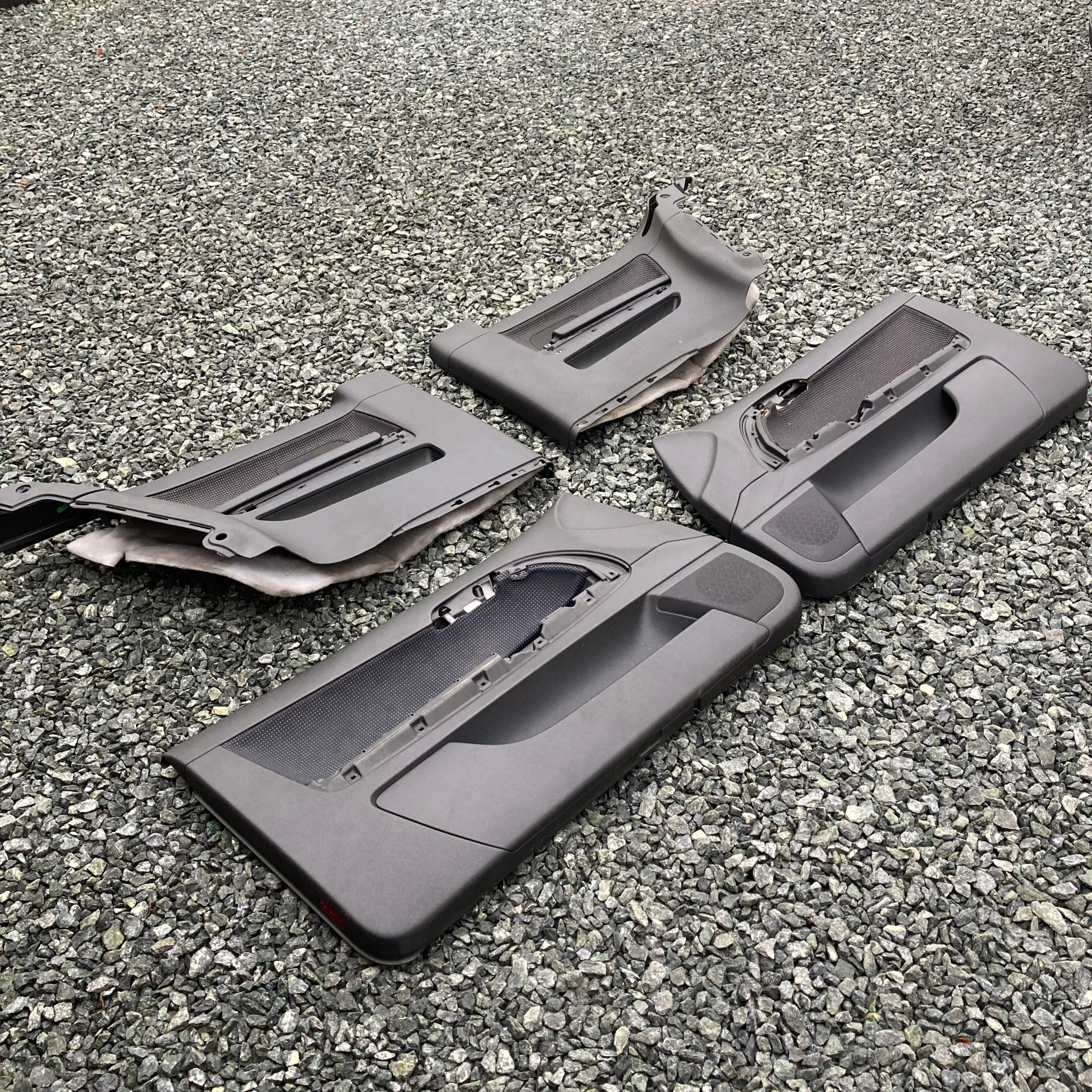 AUDI A3 3-DRZWI 03-12R KOMPLET BOCZKÓW DRZWI