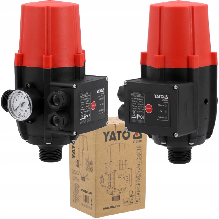 Elektroniczny Wyłącznik Ciśnieniowy Do Pomp PC-13 1100W 10 Bar