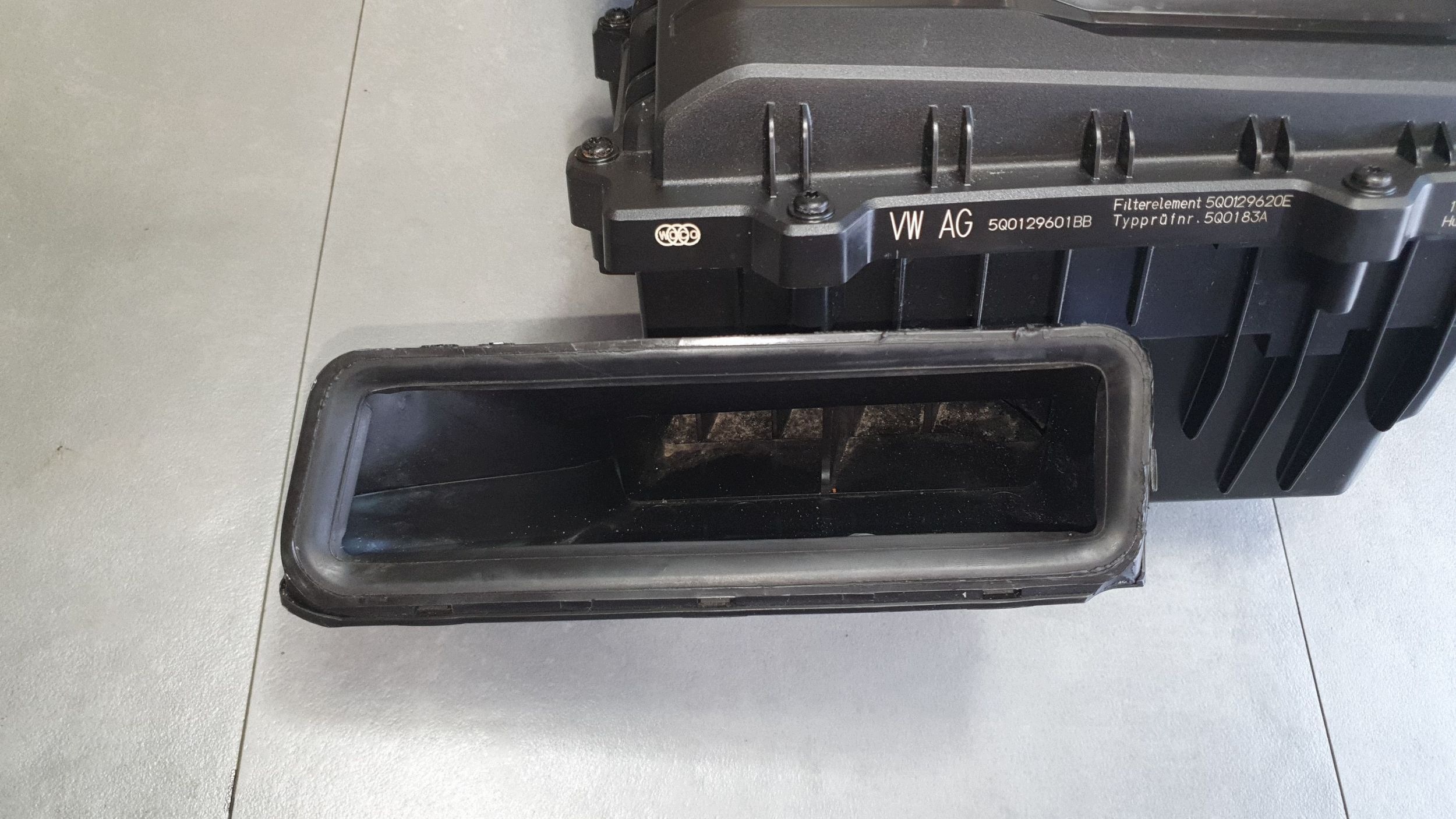Vw audi Skoda 1.5 tsi Gehäuse filter luft 5Q0129601BB
