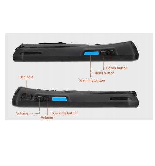 Terminal Skaner kodów 1D/2D/QR/AZTEC V9000 Android Producent Inna