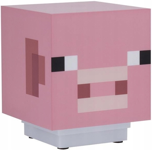 

Lampka Minecraft Pig Świnka Z Dźwiękiem