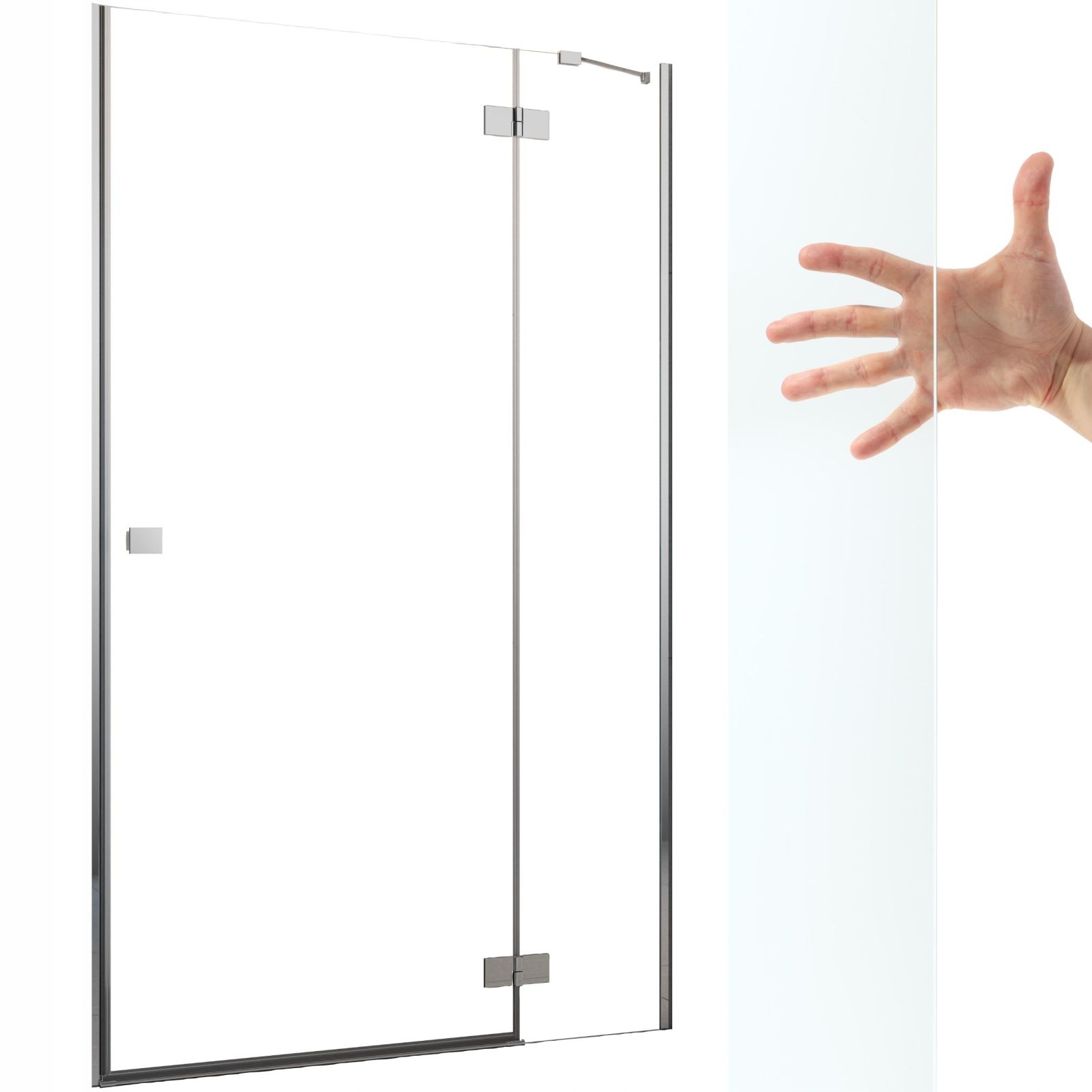 Drzwi Radaway Essenza New Dwj 120 P przejrzyste