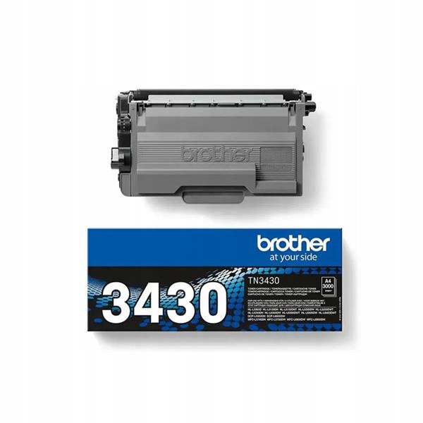 Originálny čierny toner Brother TN3430, TN-3430
