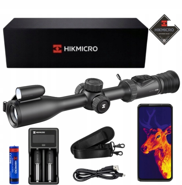 Noční vidění dalekohled Hikmicro Alpex 4K Pro A50PL Lrf bez Ir