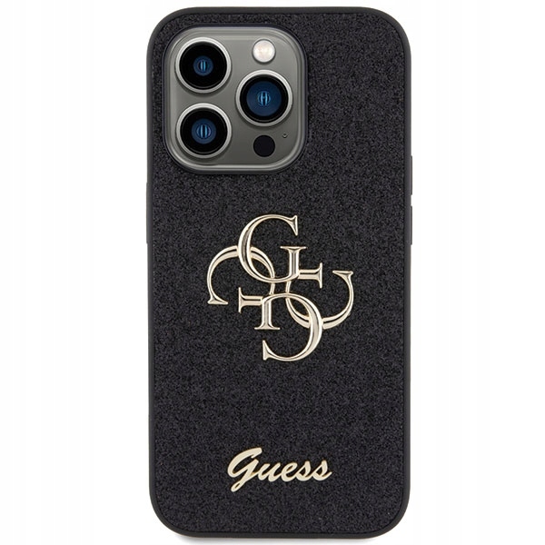 Pouzdro Guess pro iPhone 15 Pro Max 6.7" černé/black hardcase GUHCP15XHG4SGK