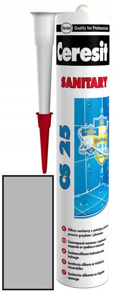 

Silikon sanitarny Cs 25 Ceresit 280ml Manhattan