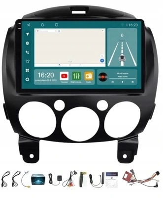 Rádio Navigace Mazda 2 2007-2014 Carplay Android 8/256GB Sim